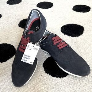 NWT H&M Blue Oxford Sneakers